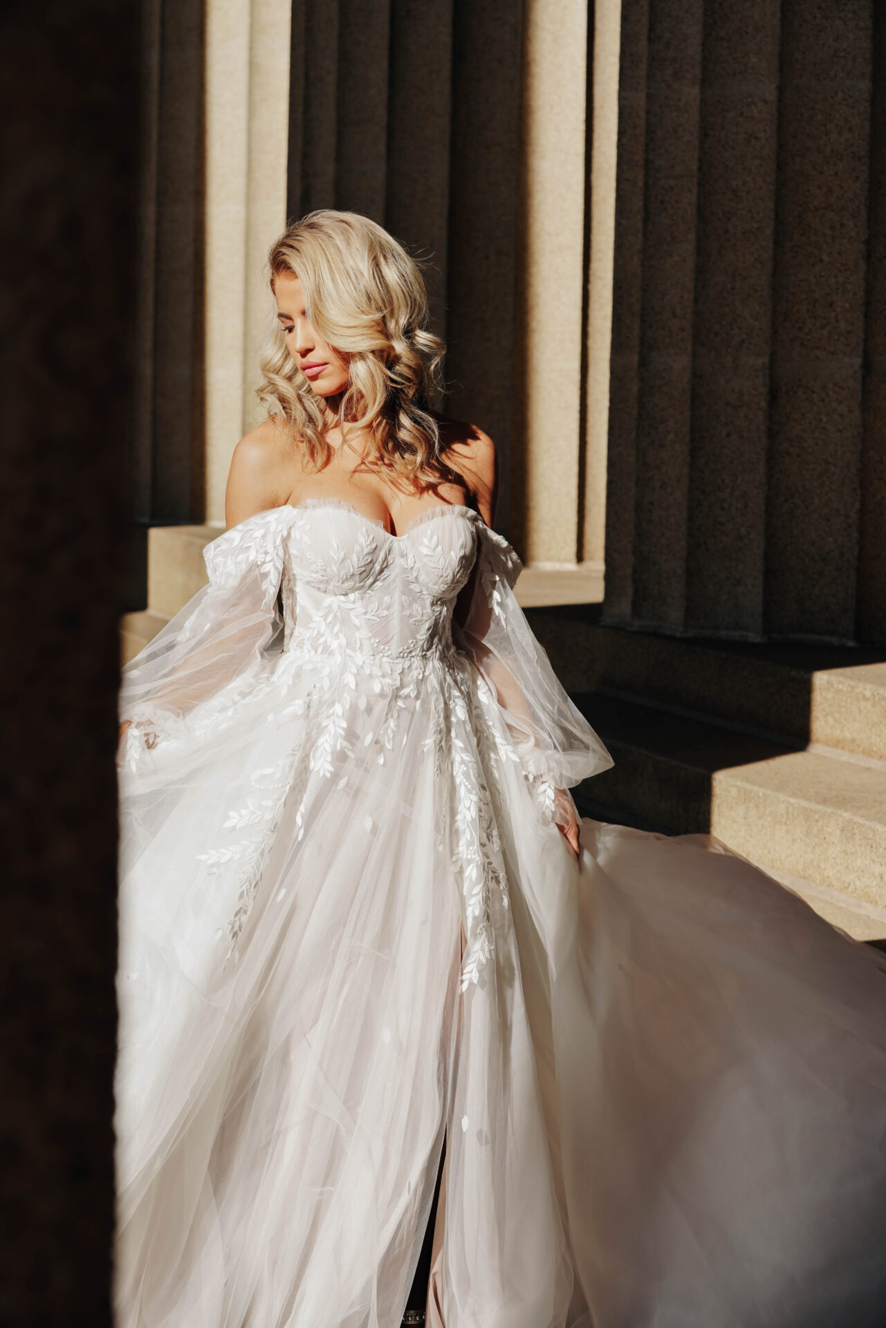 Brautkleid Anprobe