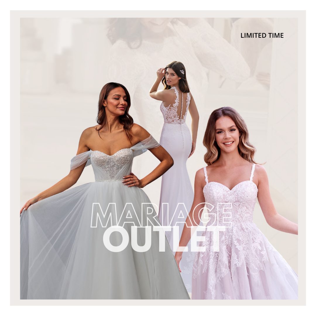 Outlet Brautkleid Anprobe